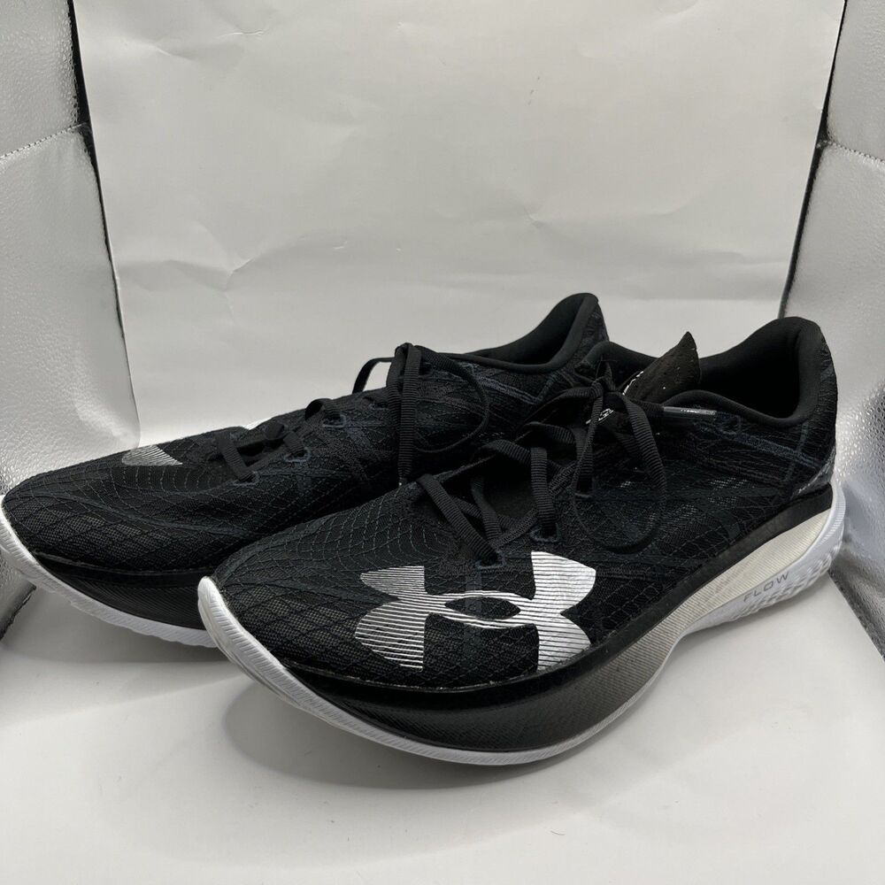 Under Armour Flow Velociti Wind 2 Running Shoes Men’s 10.5 Black 3024903